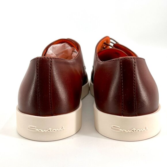 Santoni Men\'s Atlantis Lace up Plain Toe Dress Shoes US Size 11 New In Box main image 11